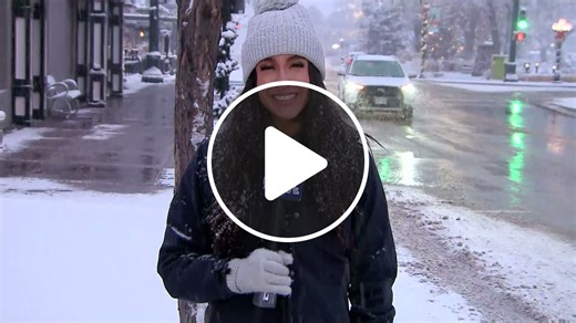 Colorado's first significant snow creates pretty scene in downtown Parker - NewsBreak