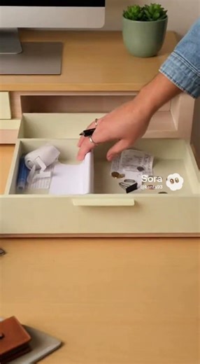 Desk cleanup in 10 seconds