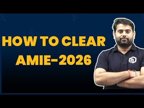 How To Clear AMIE in 2026 #amie #iei #modulationinstitute