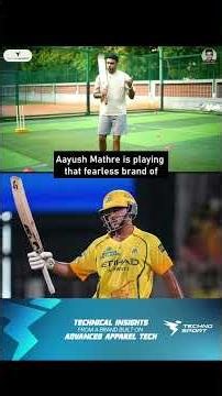 What was ailing Ruturaj this season? Check out Technical Analysis with Technosport #technosport #csk