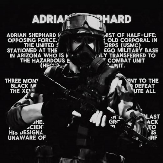 Adrian Shephard SFM Animation Edit | Half-Life Opposing Force