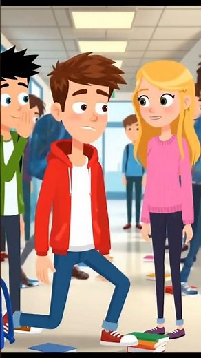 When Your Crush Sees You Fail 😳😂 | Funny Cartoon Love Fail