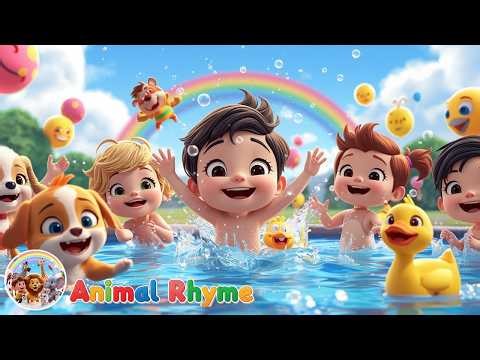 Splashing Water | Laughing Loud | Happy Songs for Kids | Nursery Rhymes