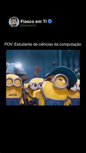 Programação | TI on Instagram: "Todo dev nasce assim. Humilde. Confuso. Dependente de Stack Overflow. Segue o @fiascoemti pra mais verdades dolorosas da TI 💻🔥 👉 Comenta qual foi seu primeiro “Hello, World” (e em qual linguagem 👀)"