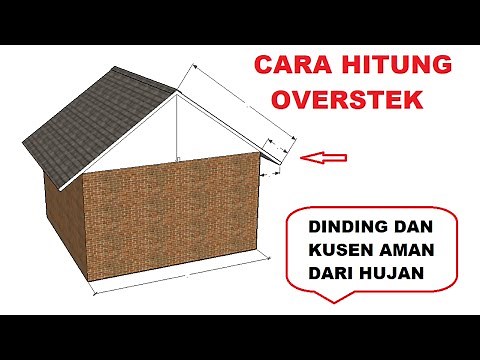 how to calculate overhang and roof slope