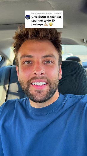 866K views · 95K reactions | $500 To The First Stranger To Do Ten Push-ups! | Jimmy Darts | Facebook