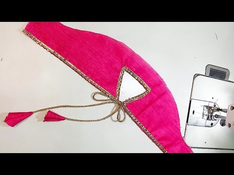 Latest model festival special blouse Sleeves design cutting and stitching |