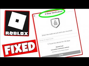 How To Fix 2 Step Verification Not Sending Email - Not Getting Verification Code On Roblox