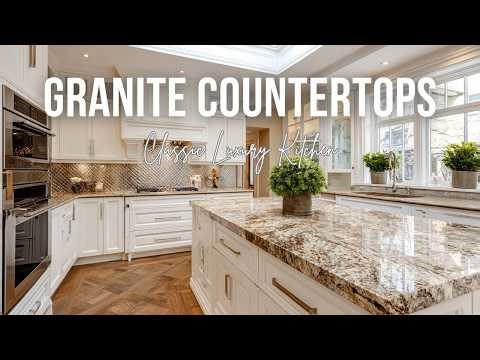 Classic Luxury Kitchen Ideas with Granite Countertops and Timeless Design