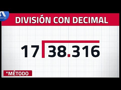 DIVISION with DECIMAL POINT - Between a WHOLE NUMBER (Super easy)