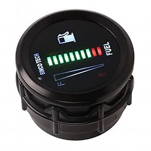 Fuel Level Gauge 52mm with LED Indicator for 8-18V Vehicles Including Cars and Motorcycles Universal Fitment for Accurate Oil Monitoring