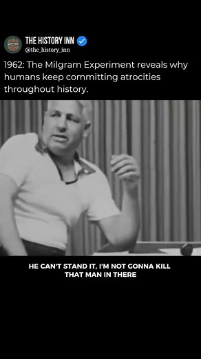 The History Inn on Instagram: "The Milgram Experiment, conducted in the early 1960s by psychologist Stanley Milgram, was a series of social psychology experiments designed to investigate obedience to authority. Participants were instructed to administer increasingly severe electric shocks to a "learner" (an actor) whenever an incorrect answer was given, despite the learner's apparent pain. Surprisingly, a significant majority of participants continued administering shocks even when they believed