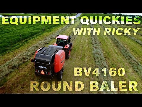 Kubota Round Baler Walk-Around