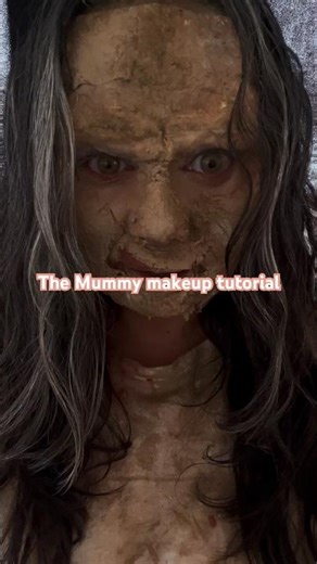 Tutorial Lee Cronins Mummy makeup tutorial ‪@WarnerBros‬ #leecroninsthemummy #sfxmakeup #howto