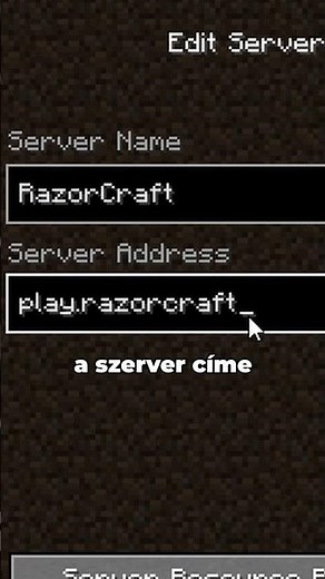 *Az új* legjobb Minecraft szerver!🔎
