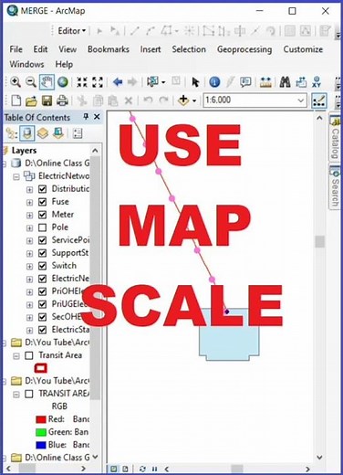 Map Scale in ArcGIS for Accurate Distance Representation #map #cartography #sorts #viral #trending
