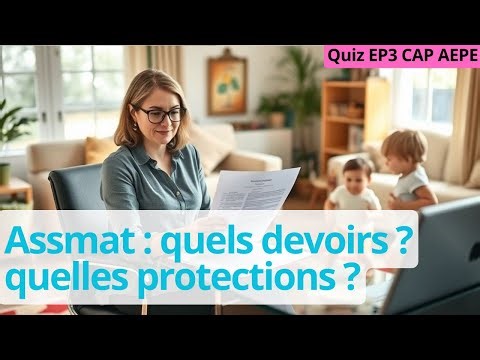 ep3 CAP Petite Enfance 14 QCM Conventions collectives et Assurance RC