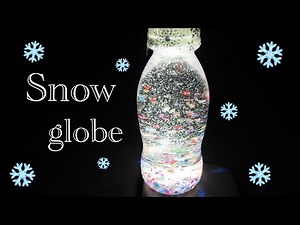 【廃材】簡単スノードーム