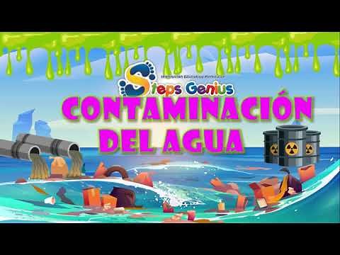 La contaminación del agua