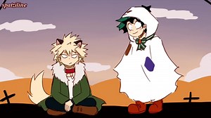 Deku Fantasma Domina a Bakugou | Halloween Fandub en Español