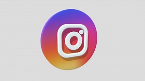 Instagram 3D-icon - Download Free 3D model by AlbertVictory (@albert_victory)