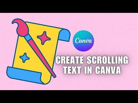 ✅ EFFORTLESS: How To Create Scrolling Text In Canva (Canva Scrolling Text Tutorial)
