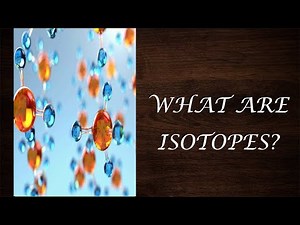 What are isotopes? explained easily in telugu