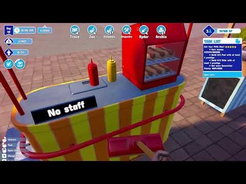 Fix Vendor Staff Assignment BUG in Waterpark Simulator