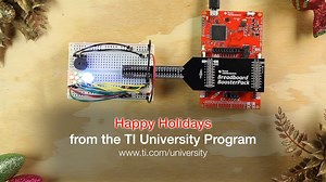 Happy holidays! Bring a little cheer by making your own electronic circuit that lights up LEDs and jingles a holiday tune with the TI LaunchPad development kit: http://ow.ly/Ih1O30mOMx8 | Texas Instruments