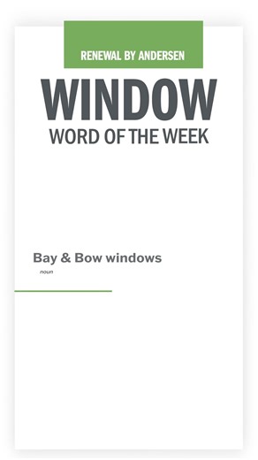 Extra light? Cozy architecture? Bay and bow windows are just the thing. Whether you prefer the angles of the bay, or the curve of the bow, these windows extend out from your home's wall, giving you a panoramic view of the changing seasons. | Renewal by Andersen of Kansas | Facebook