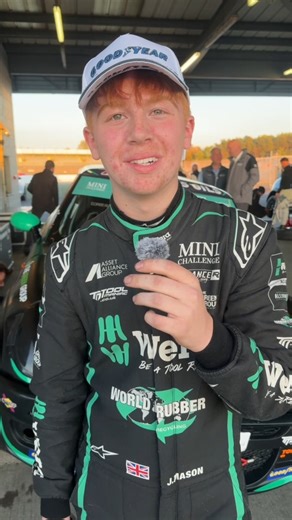 On his return to the Vertu MINI CHALLENGE Trophy, Jenson Mason bagged a podium from the final race of the weekend at Silverstone #VertuMINICHALLENGE #MINICHALLENGE | MINI CHALLENGE UK