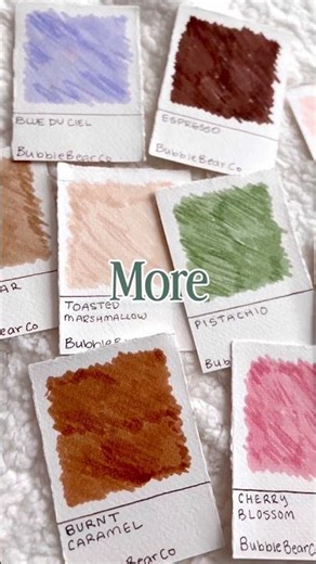 #kickstarter launching soon 👀 read more below! ⬇️ #swatches 🥰✨