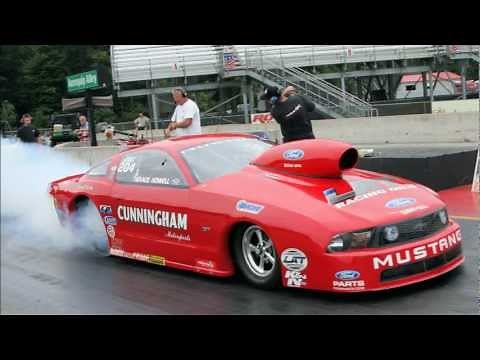 Grace Howell Pro Stock Mustang pre - Indy testing