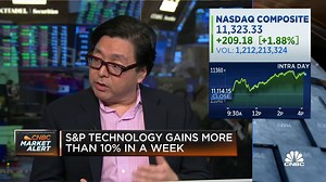 Markets will see a stronger rally that carries the S&P to at least 4,400, says Fundstrat's Tom Lee