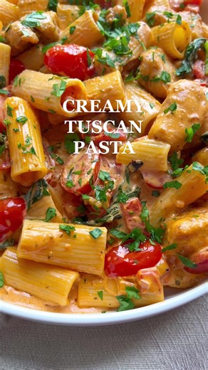 Creamy Tuscan Pasta Recipe