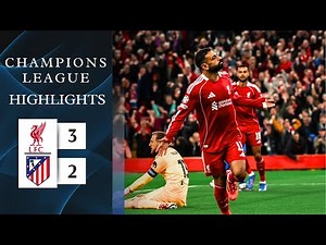 Liverpool - Atletico Madrid | 3-2 | Highlights | Champions League 2025-26 | liverpool atletico