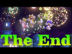 Super Mario 3D World - Final Boss & Ending (No Damage)