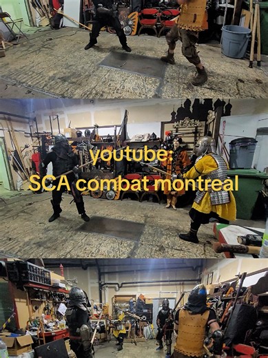 sca combat Montréal! #heavyfighting #armouredcombat #sca