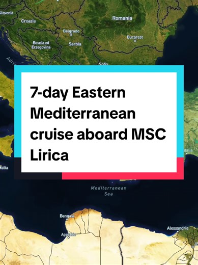 7-day Eastern Mediterranean cruise aboard MSC Lirica (05-12 January 2026) departing from Piraeus (Athens) Itinerary & Ports of Call Day\tPort/At Sea\tArrival\tDeparture Day 1 (Mon, Jan 5)\tPiraeus (Athens), Greece\t—\t16:30 Day 2 (Tue, Jan 6)\tIzmir, Turkey\t07:00\t14:30 Day 3 (Wed, Jan 7)\tIstanbul, Turkey\t09:00\t20:00 Day 4 (Thu, Jan 8)\tAt sea\t—\t— Day 5 (Fri, Jan 9)\tKerkyra (Corfu), Greece\t13:30\t20:00 Day 6 (Sat, Jan 10)\tBari, Italy\t08:00\t19:00 Day 7 (Sun, Jan 11)\tAt sea\t—\t— Retur