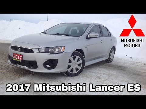 2017 Mitsubishi Lancer ES: Start Up, Exterior, Interior, Test Drive & Full Review
