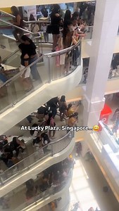 Hello tourists, must visit the most crowded mall in Singapore ah...🤯🧐 📷: rain_insg.com tiktok | Sgmustwatchla