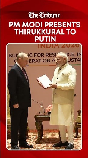 PM Modi Presents Putin Russian Translation of Thirukkural, Celebrates Thiruvalluvar’s Wisdom