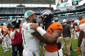 5 highest team totals in NFL history feat. Miami Dolphins blowout win over Broncos