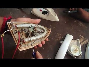 How to repair iron press thermostat | iron thermostat repair
