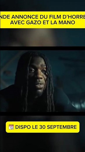 Gazo et La Mano dans un film d’horreur 🤯 Bande annonce