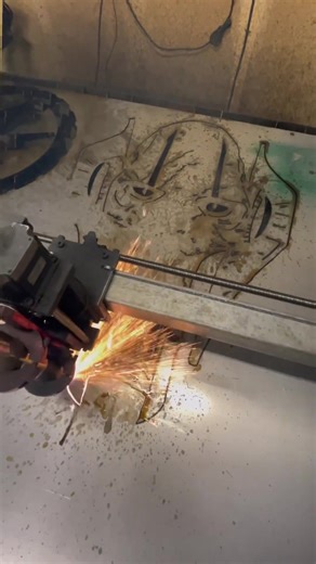 Repost: @blcoffcutsmetalart Making a General Grievous and a tiger on the CrossFire Pro! Any Star Wars fans out there? 樂 #cnc #cncmachining #cncmachine #cncplasma #cncplasmacutting #fabrication #starwars #diy #diycrafts #projects #metal #metalart | Langmuir Systems | Facebook