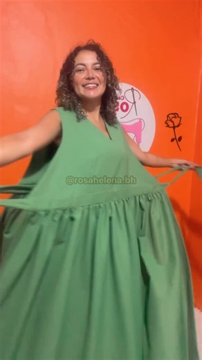 Rosa Helena - COSTURA CRIATIVA on Instagram: "Saindo mais um Vestido de Amarração 👗 Tecido utilizado Linho 40% viscose 60% (5m) Tamanho 44 Valor R$599,00 + frete Envio para todo o Brasil Encomenda (31)984935620 Quer aprender como fazer este vestido? Comente EU QUERO, que vou te enviar o link deste projeto no seu direct Projeto com acesso vitalício Molde em PDF do tamanho 36 ao 54 Vídeo aula com passo a passo dos dois modelos (alça fina e alça larga) Valor do Projeto R$59,99 Me siga para acompan
