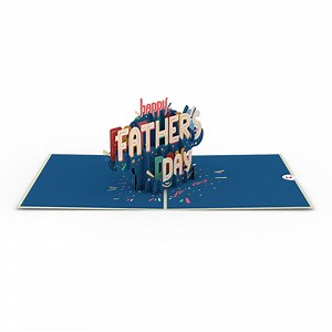 Happy Father's Day Pop Up Card | Fireworks Happy Father's Day | Lovepop