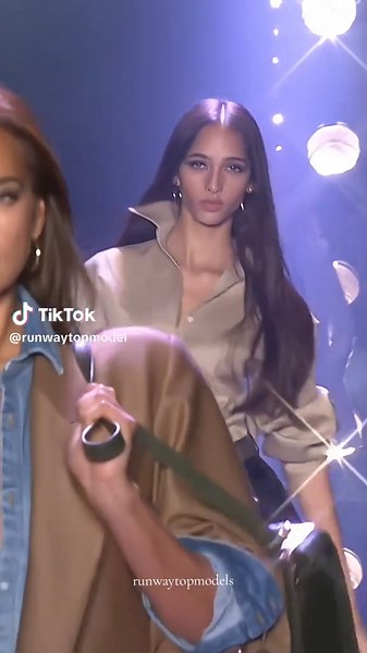 Yasmin Wijnaldum's Stunning Runway Walk for Brandon Maxwell