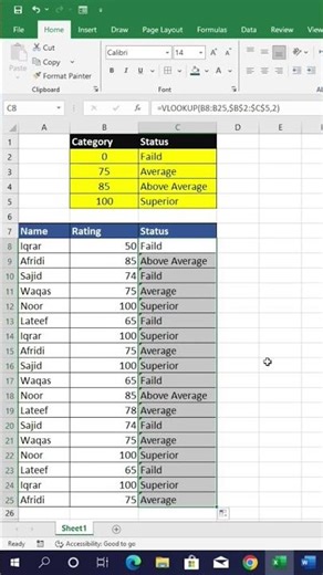 How to Use VLOOKUP Function in MS Excel | Full Tutorial for Beginners 2025